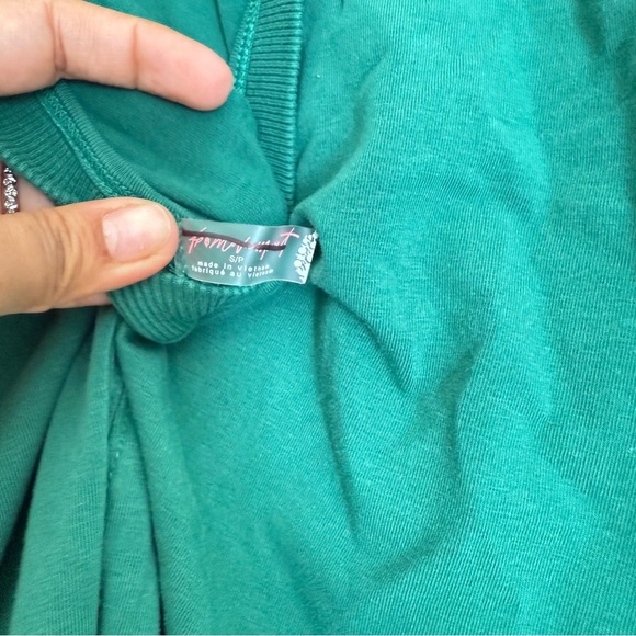 NWOT free people FP MOVEMENT HOT SHOT TEE ROMPER - Picture 13 of 15